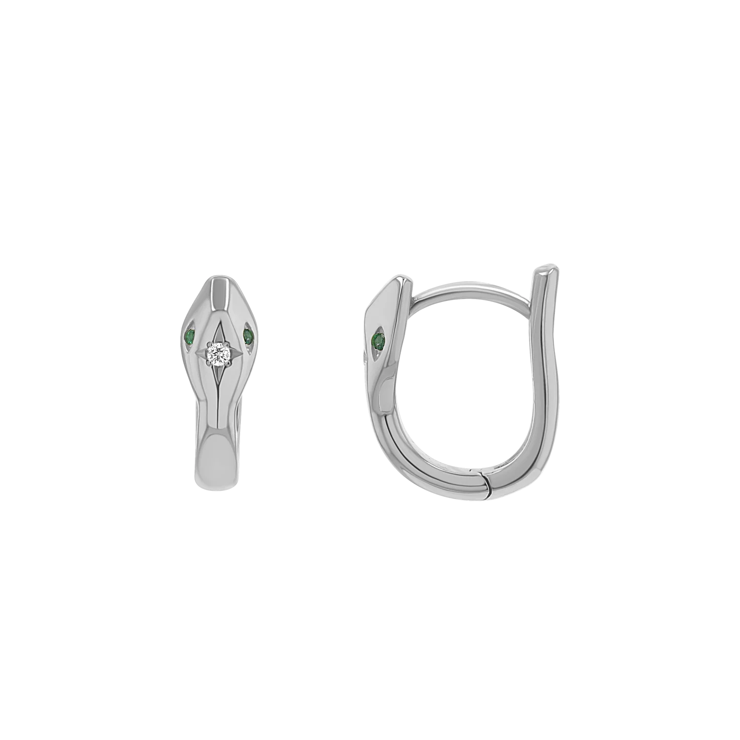 Starset Diamond Serpentine Huggies - Image 2