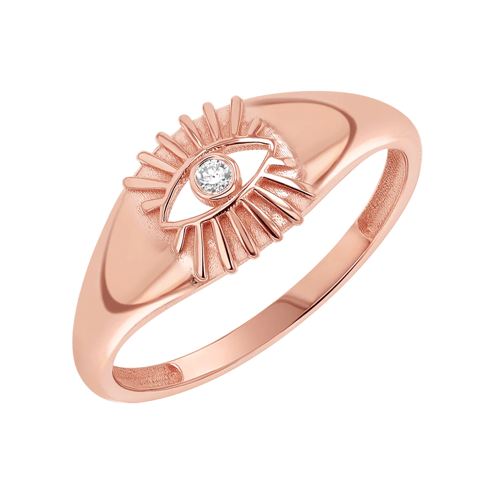 Sunbeam Evil Eye Ring - Image 3