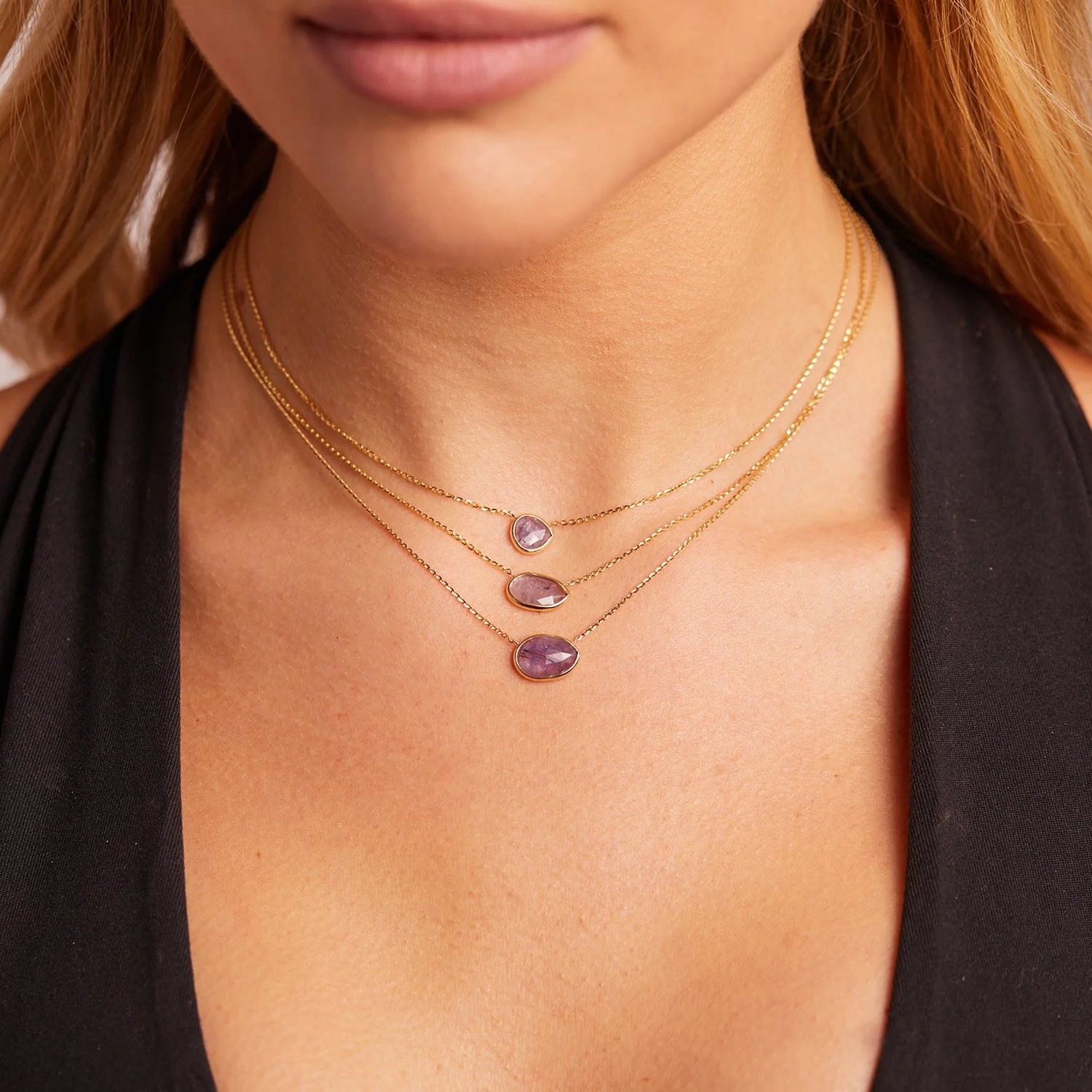Tanzanite Gemstone Necklace - Image 5