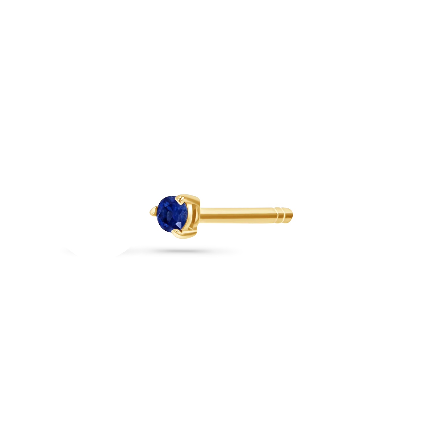 Tiny Gemstone Stud Earrings - Image 10