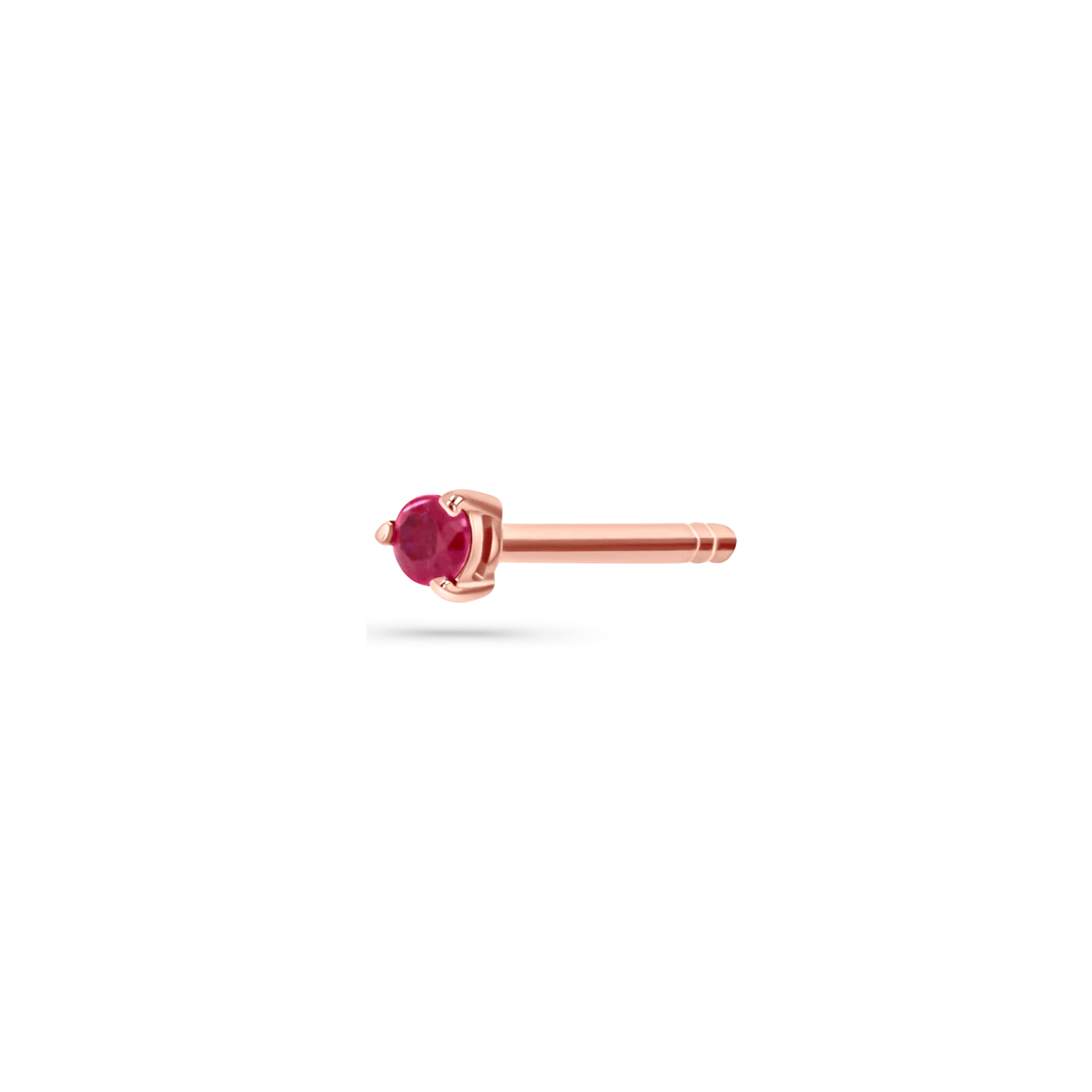 Tiny Gemstone Stud Earrings - Image 17