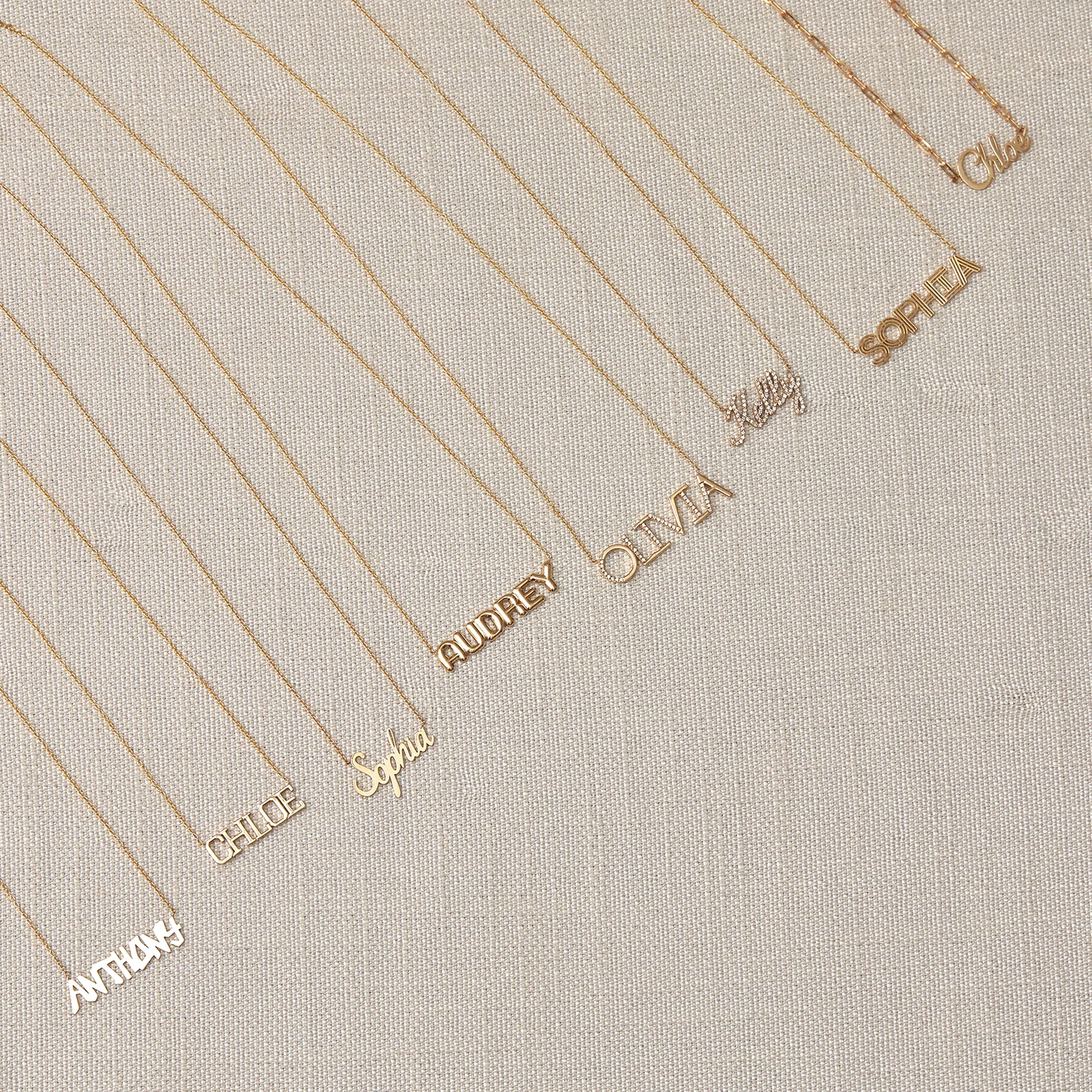 Varsity Name Necklace - Image 5