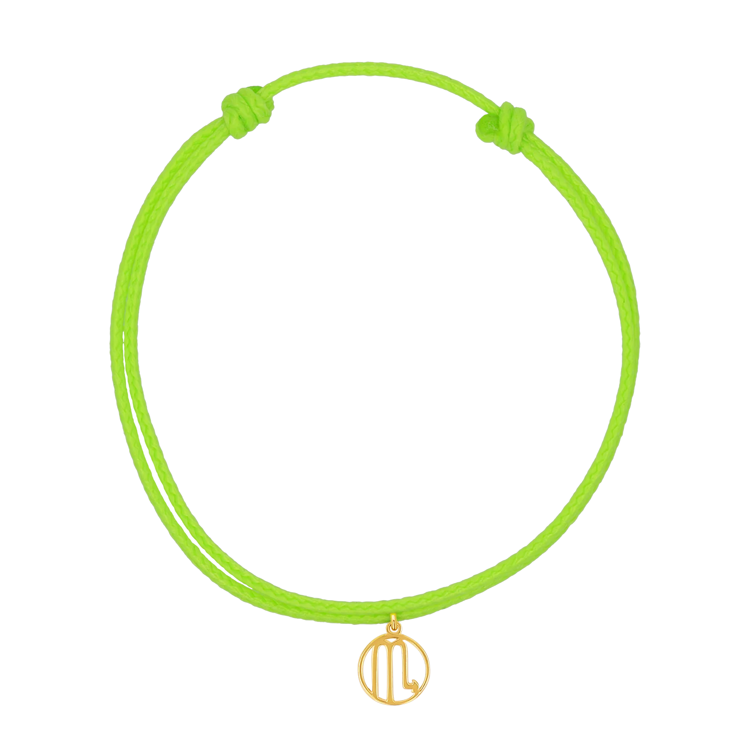 Zodiac Charm Cord Bracelet - Image 3