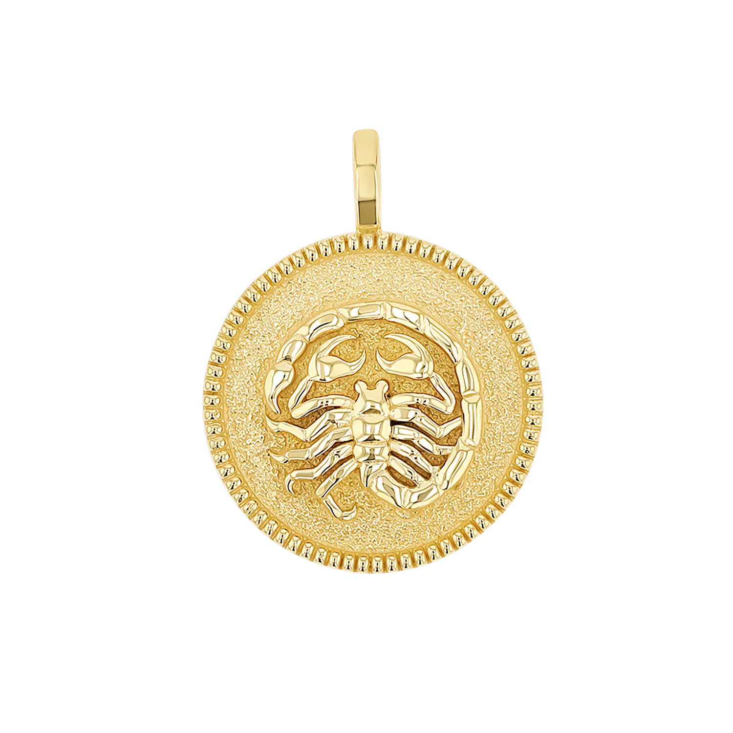 Zodiac Coin Medallion Charm - Image 12