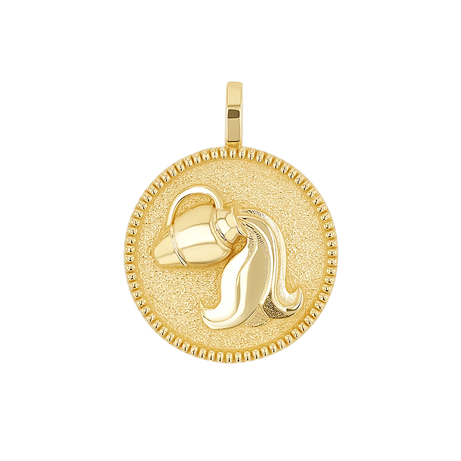 Zodiac Coin Medallion Charm - Image 4