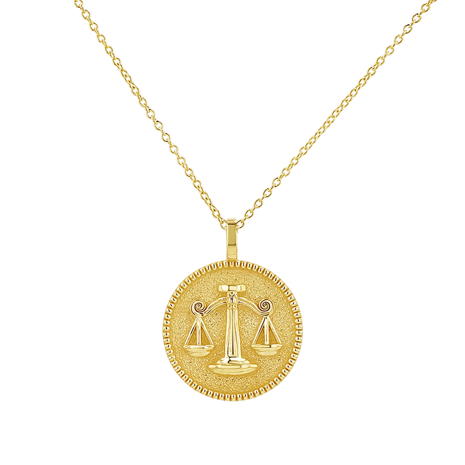 Zodiac Coin Medallion Necklace - Image 11