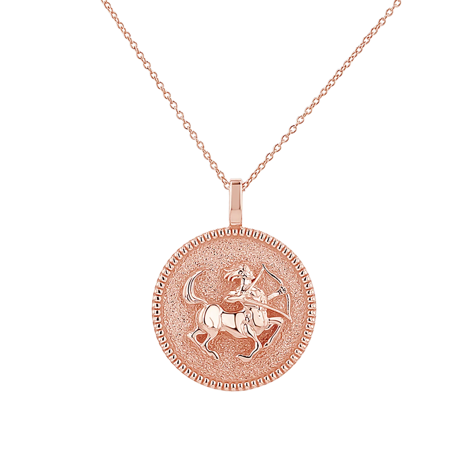 Zodiac Coin Medallion Necklace - Image 35