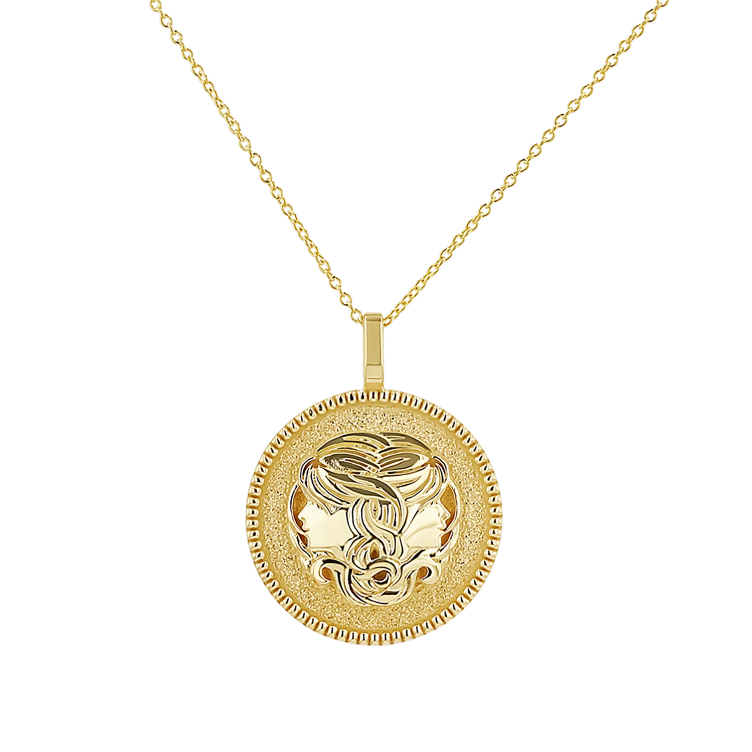 Zodiac Coin Medallion Necklace - Image 7