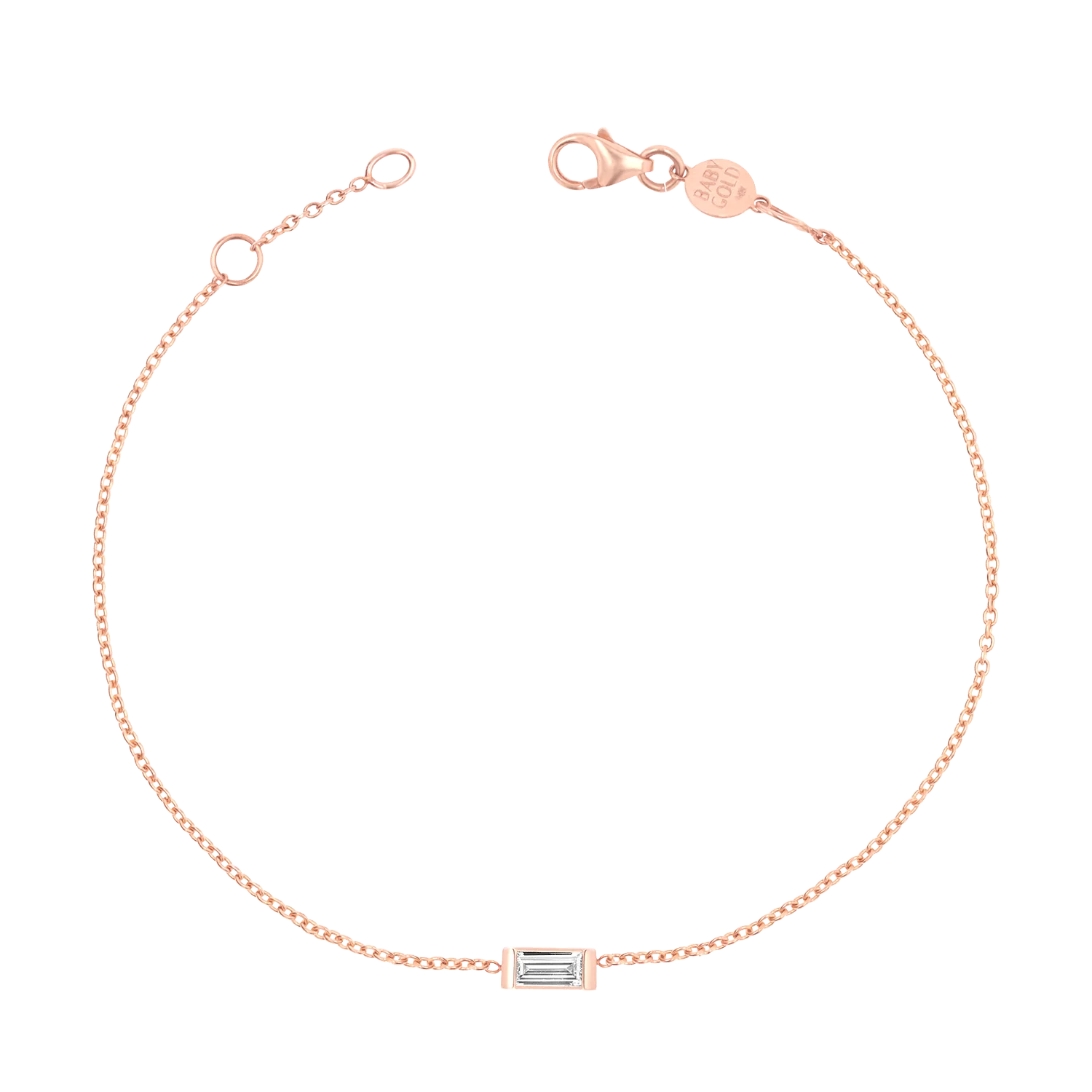 Baguette Diamond Bracelet - Image 3