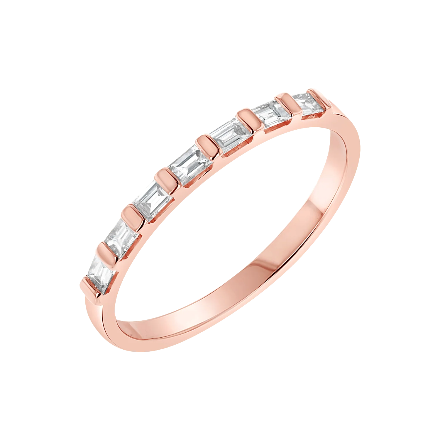 Baguette Row Ring - Image 3