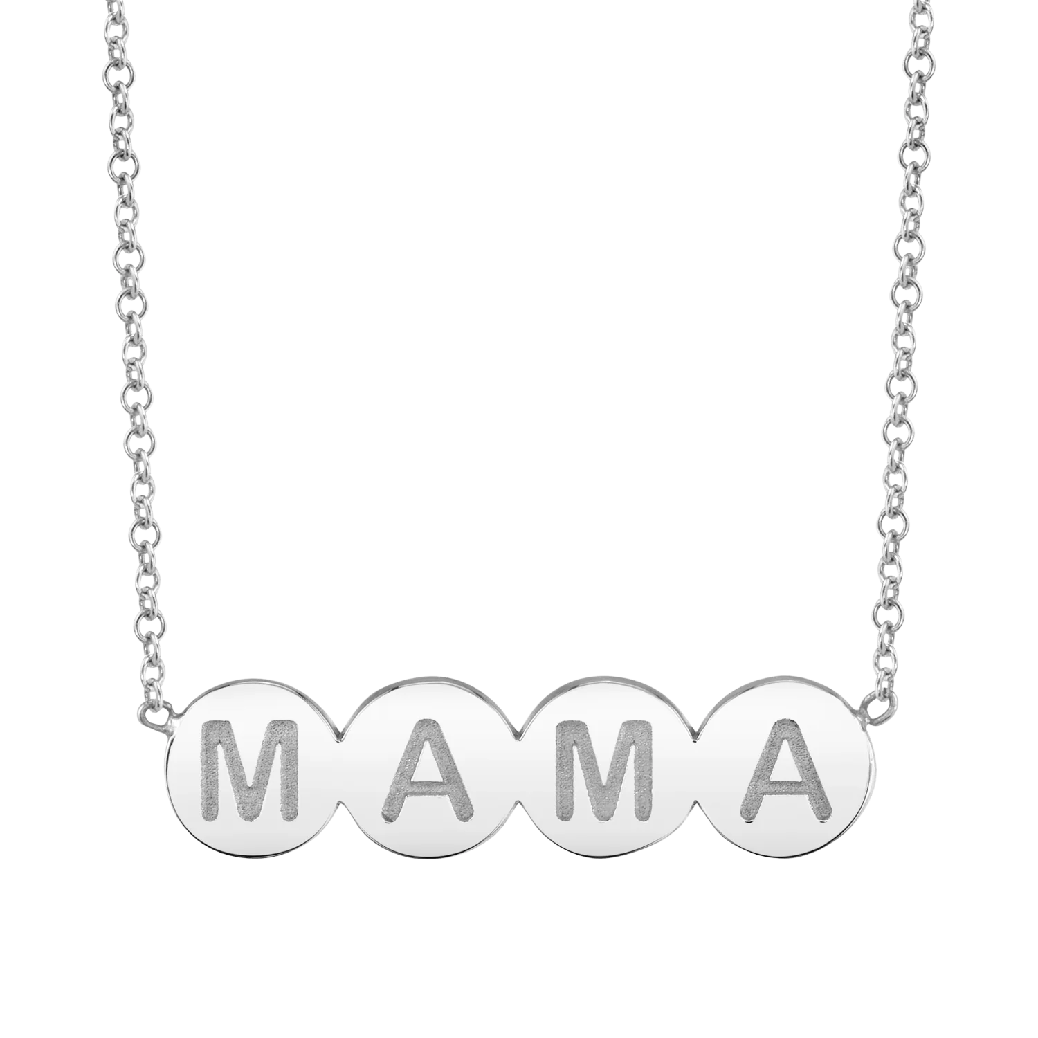 Bubble Round MAMA Necklace - Image 2