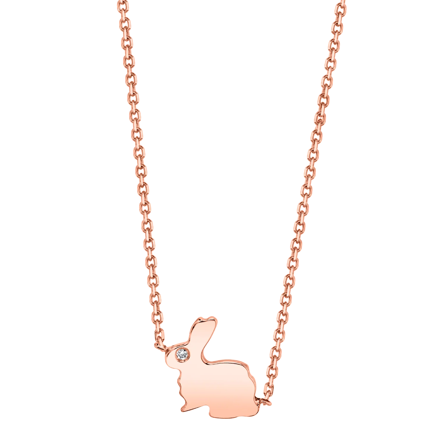 Dainty Bunny Rabbit Necklace - Image 3
