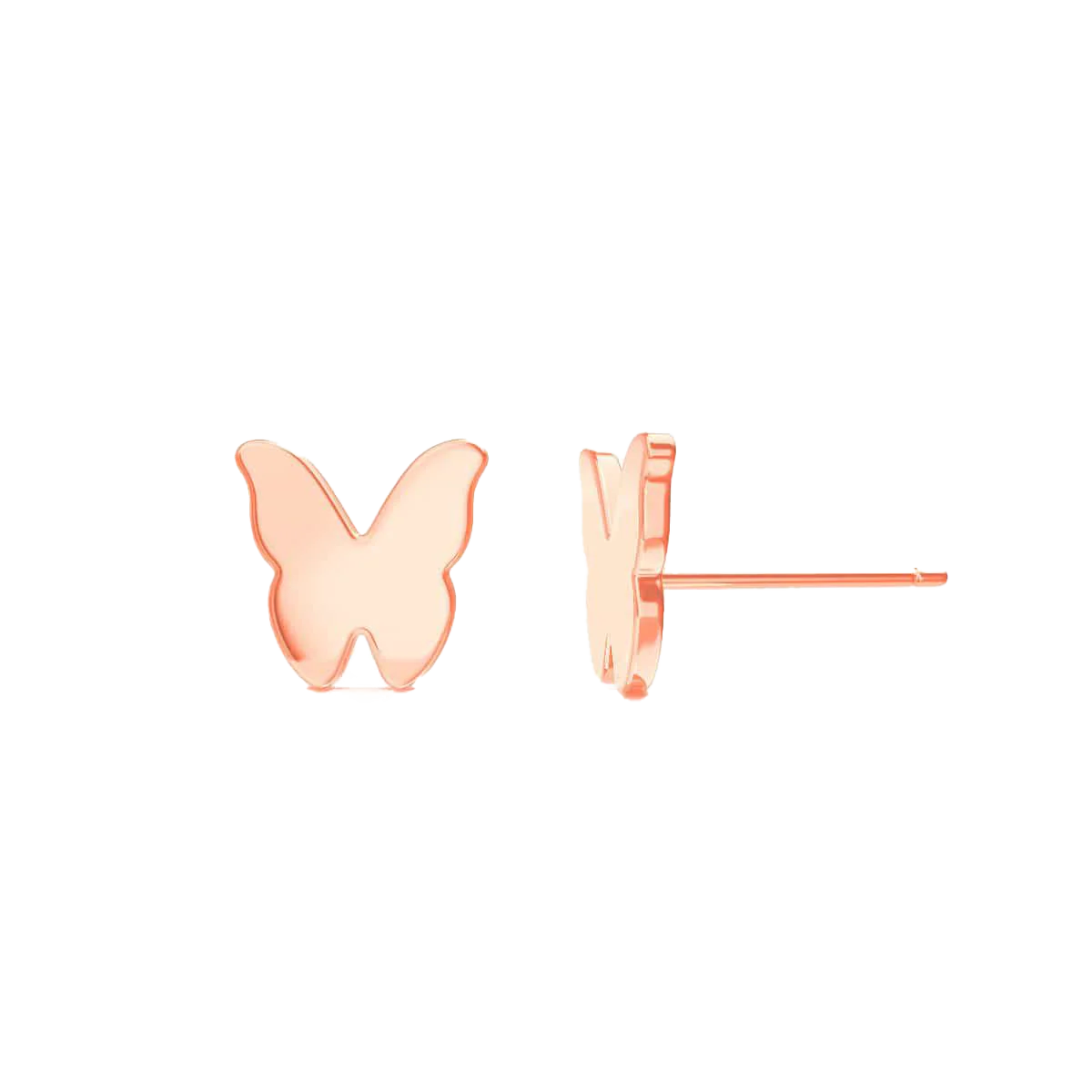 Butterfly Stud Earrings - Image 3