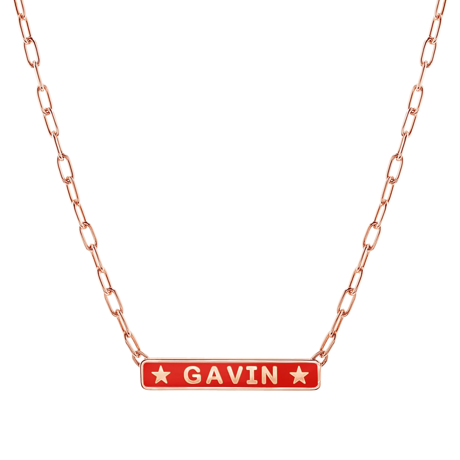 Custom Enamel ID Necklace - Image 25