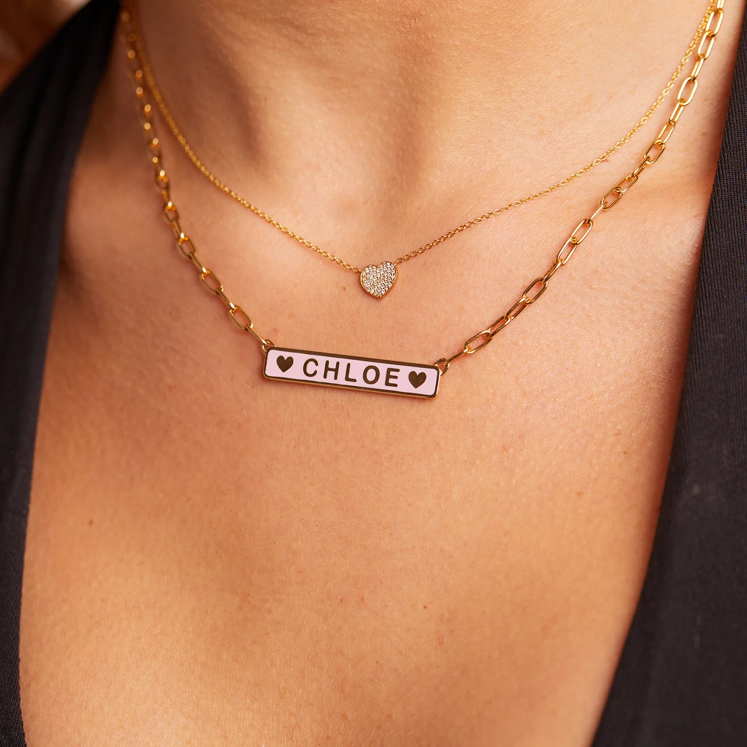 Custom Enamel ID Necklace - Image 43