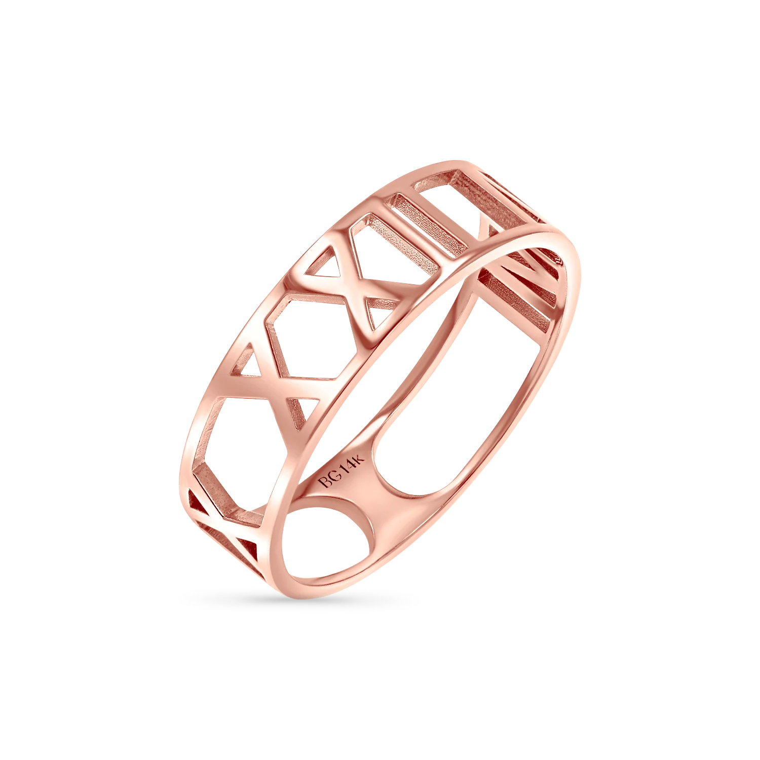 Custom Roman Numeral Ring - Image 3