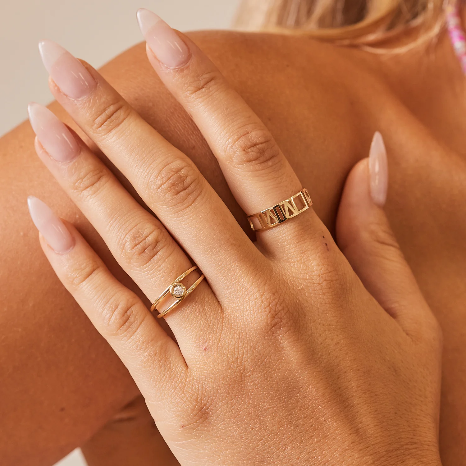 Custom Roman Numeral Ring - Image 4