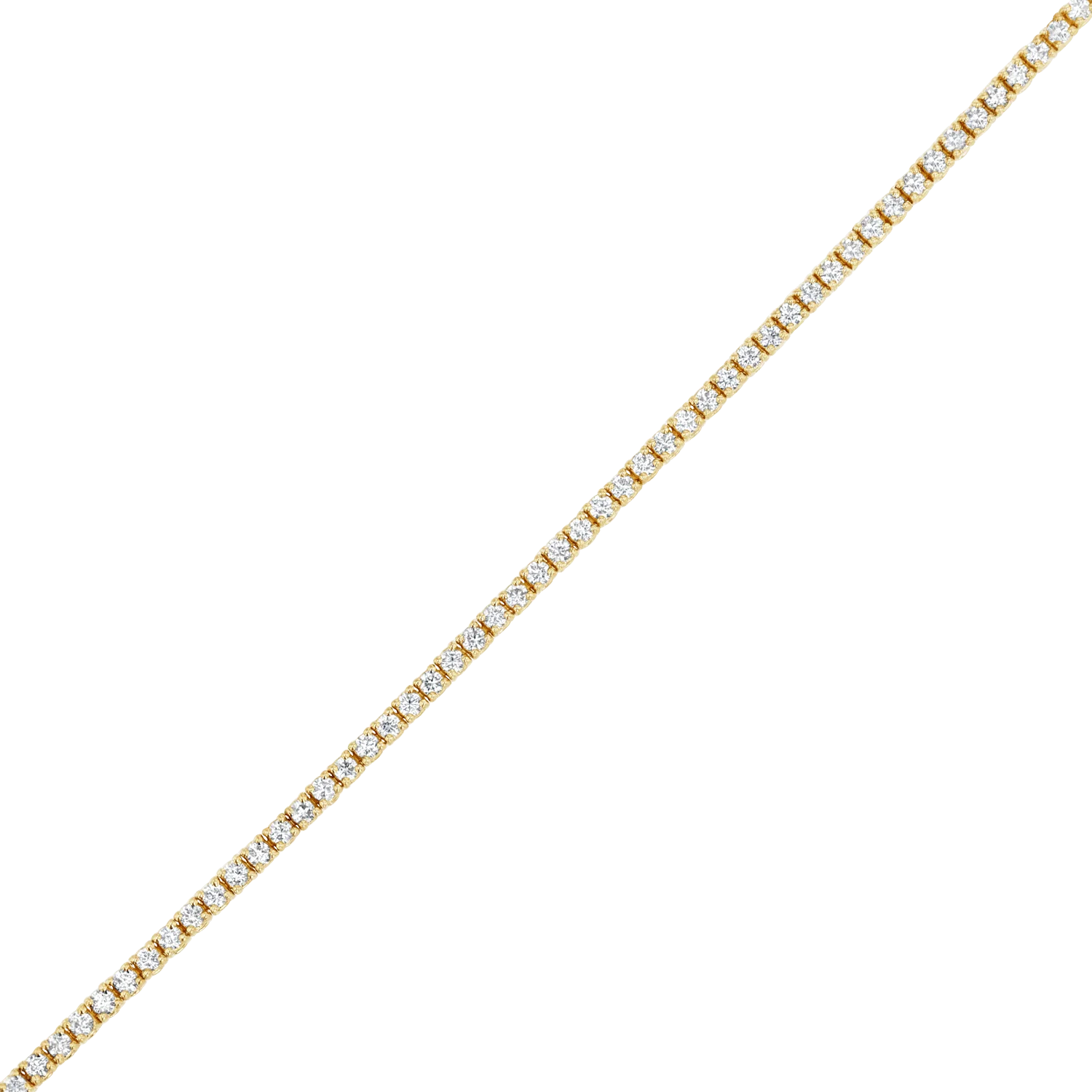 Dainty Diamond Tennis Bracelet - Image 4
