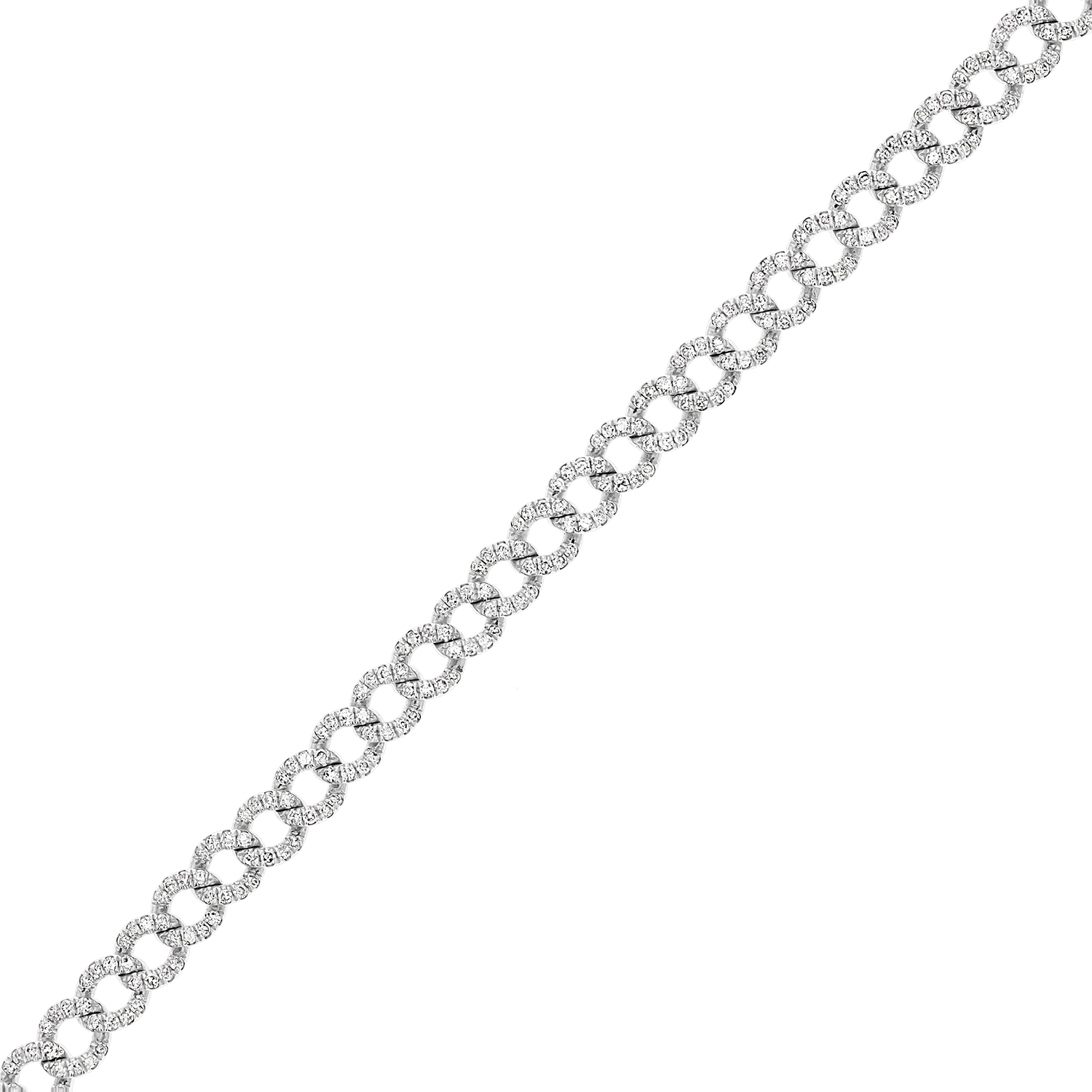 Diamond Cuban Link Bracelet - Image 5