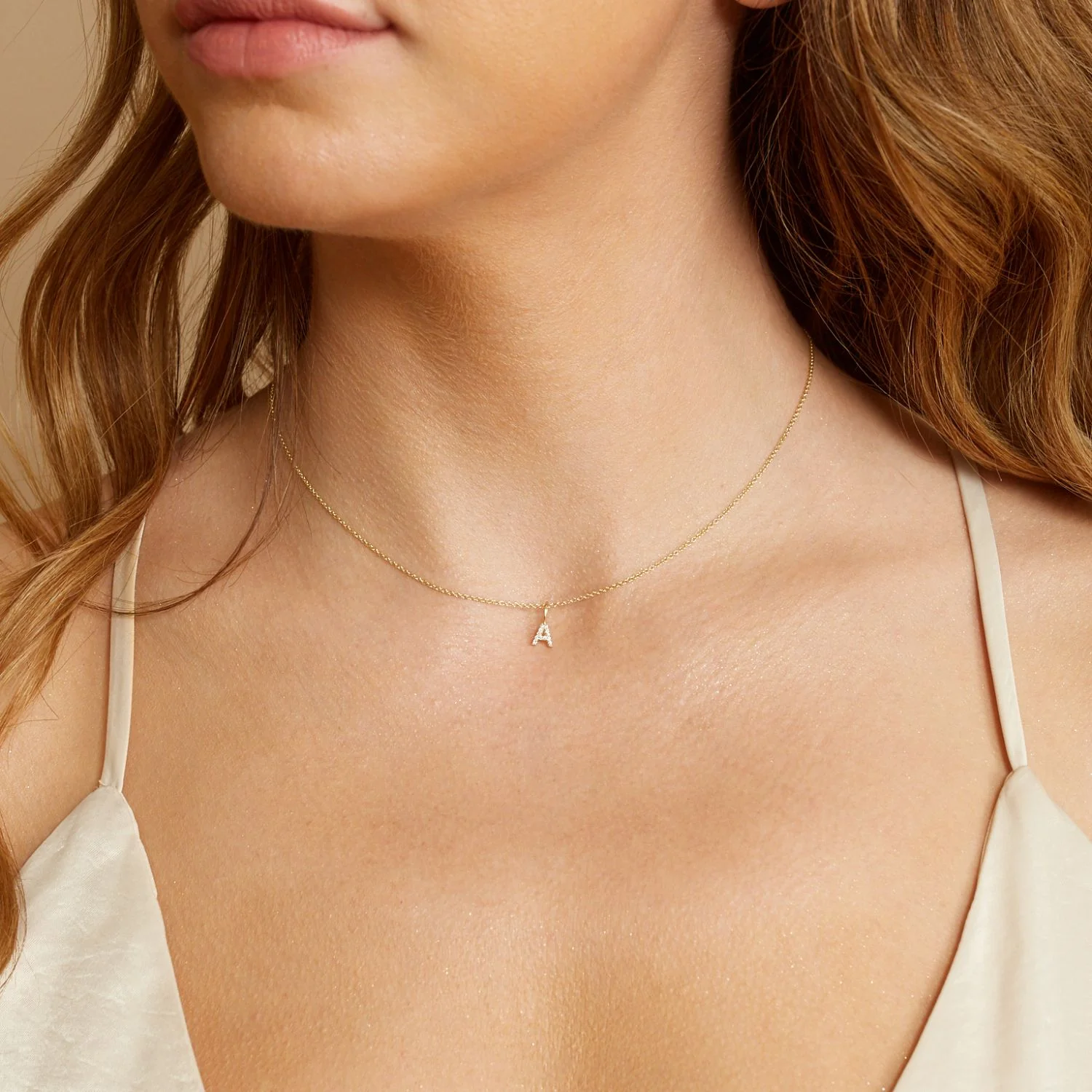 Diamond Pave Letter Charm - Image 6