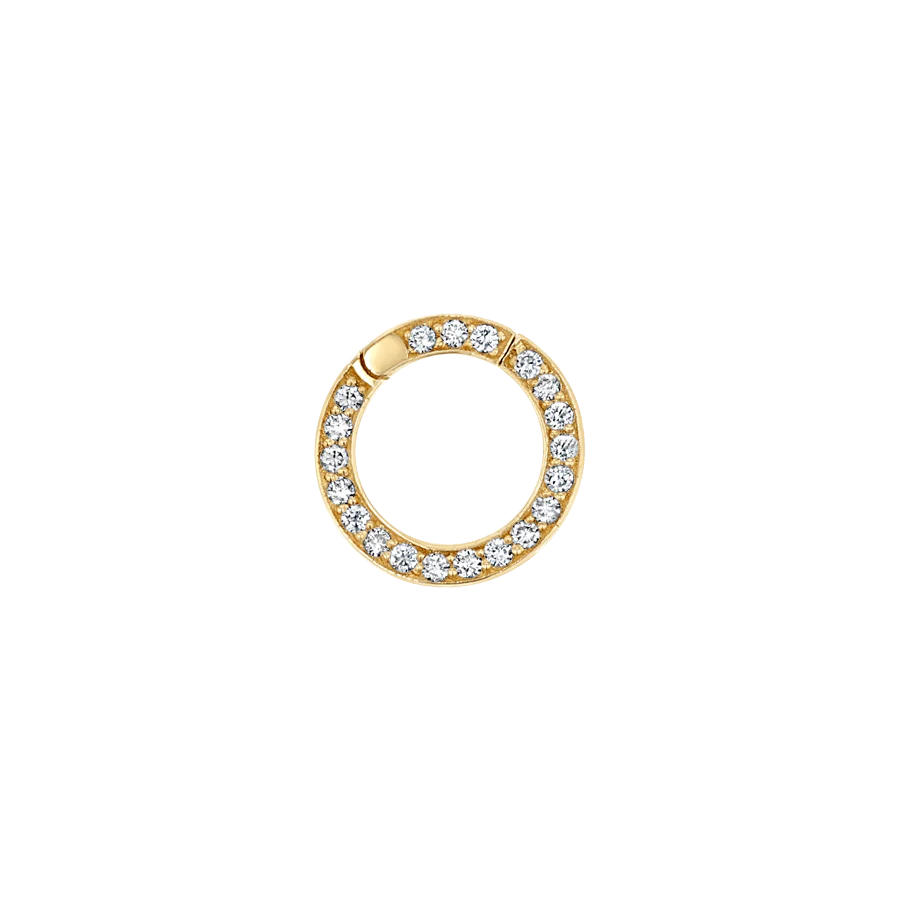 Diamond Round Charm Connector - Image 5