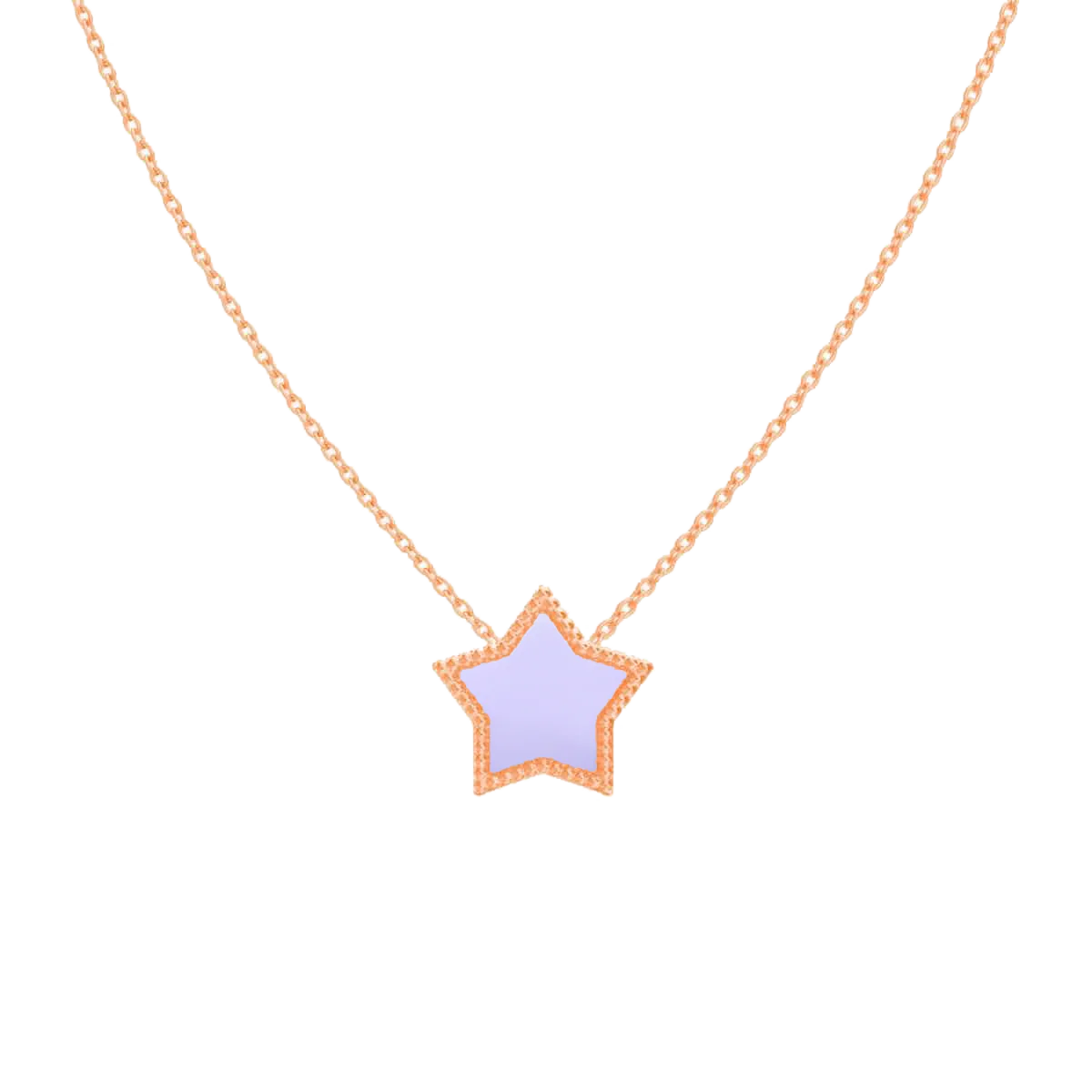 Enamel Star Necklace - Image 3