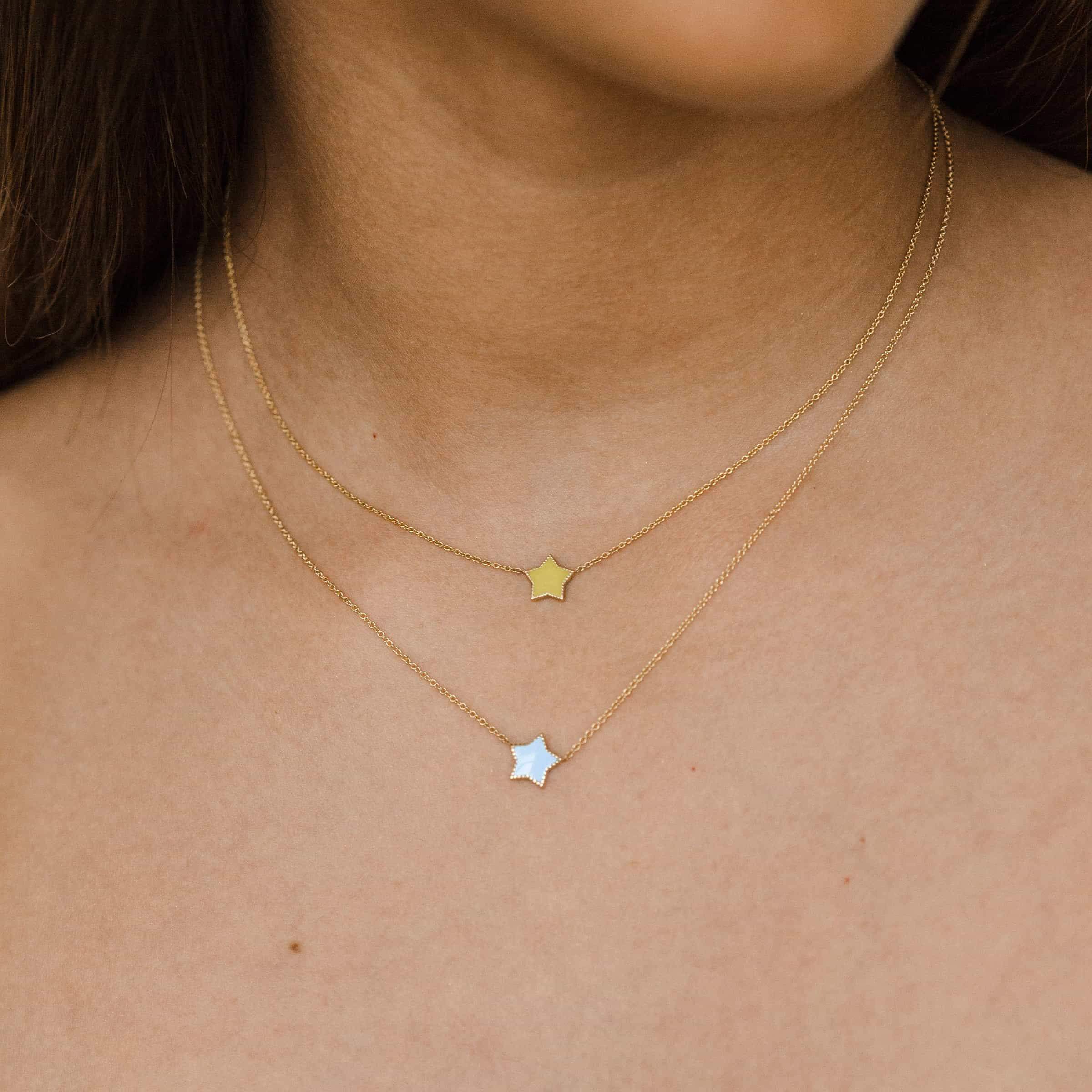 Enamel Star Necklace - Image 8