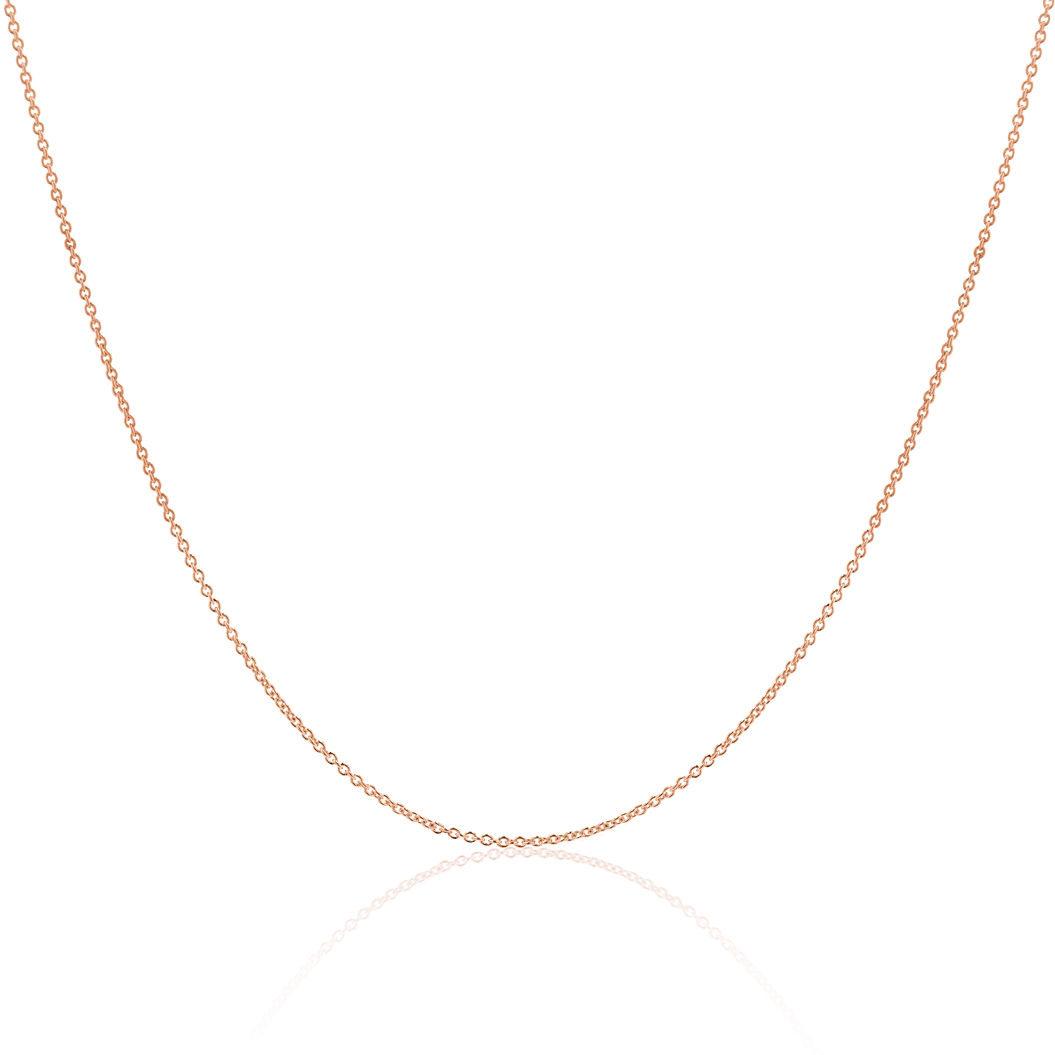 14K Gold Cable Chain Necklace - Image 3