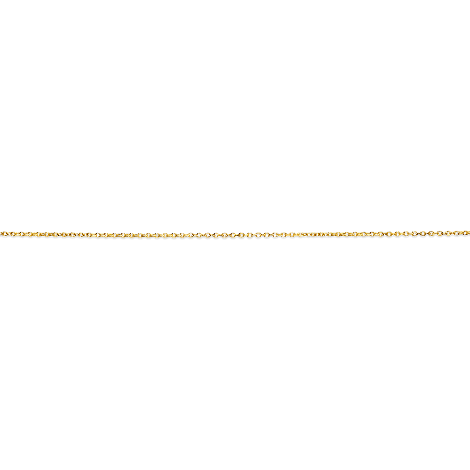 14K Gold Cable Chain Necklace - Image 4