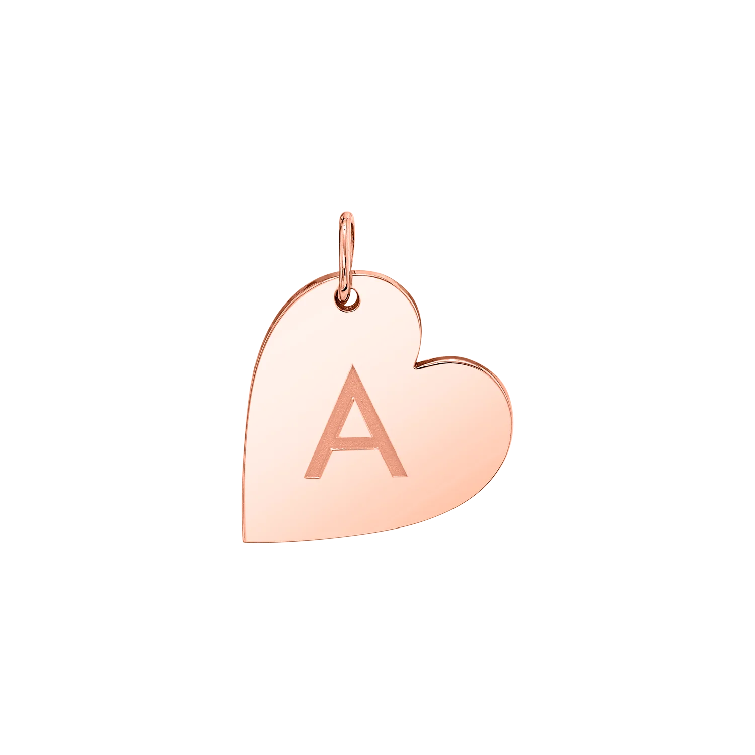Initial Heart Charm - Image 3
