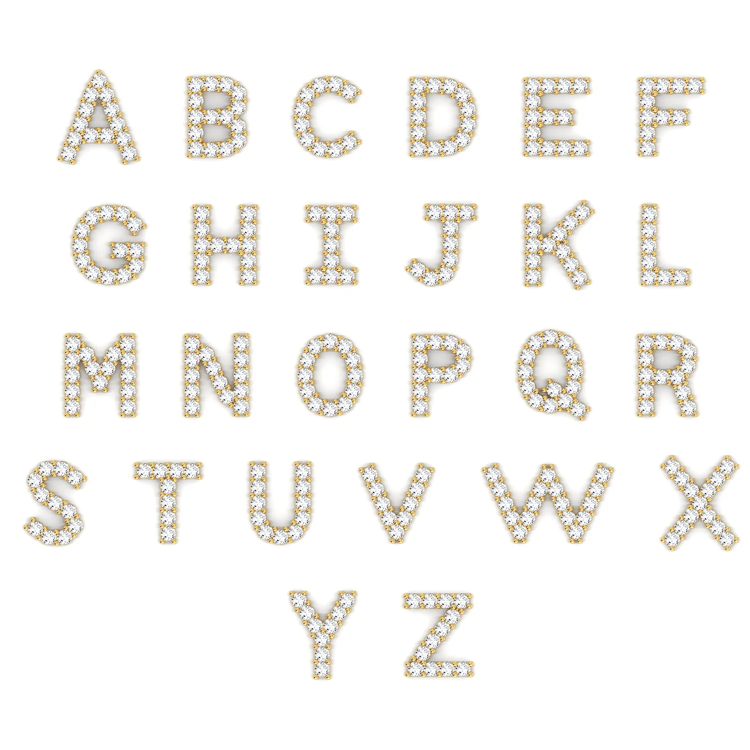 Grand Initial Paper Clip Necklace - Image 4