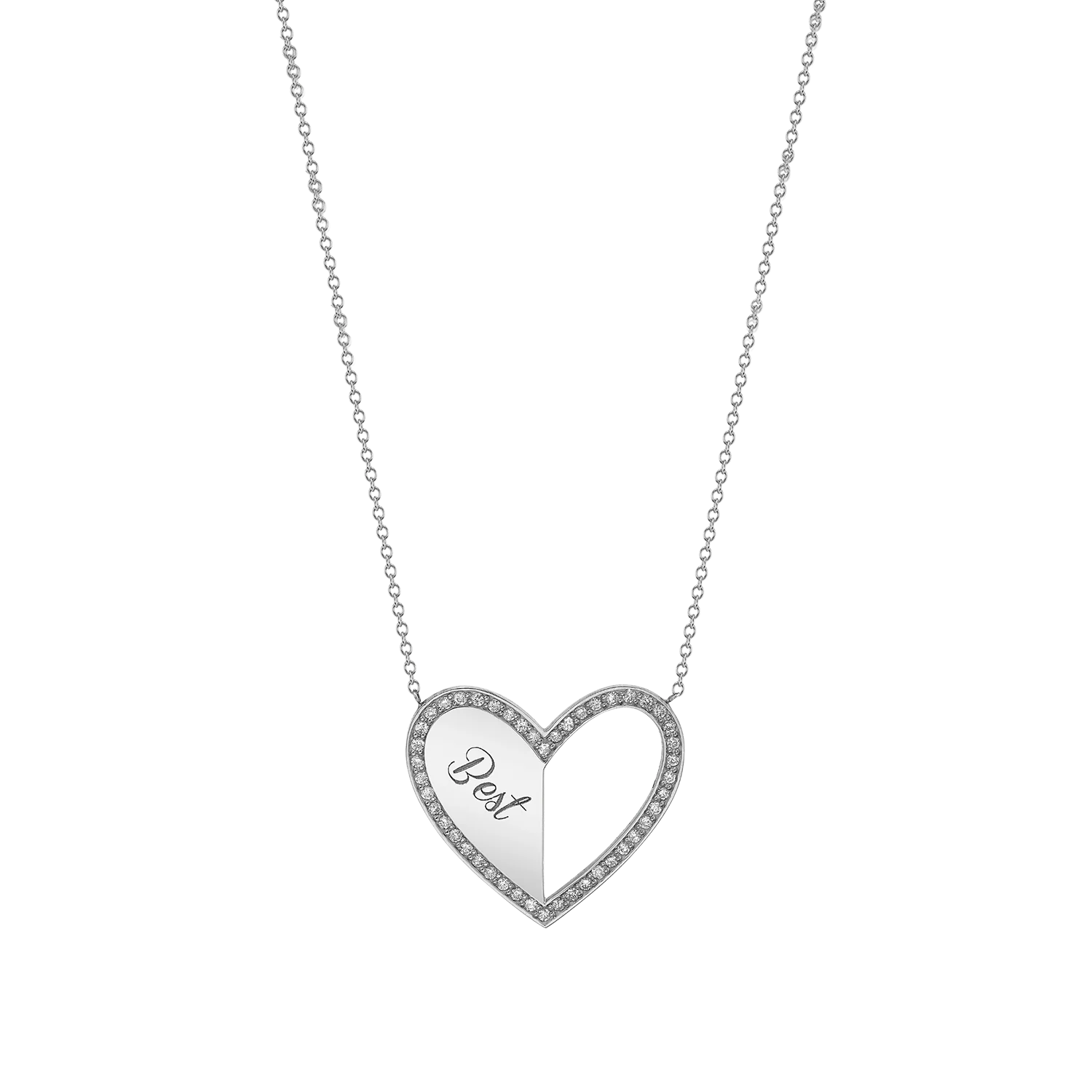 Kids Best Friend Heart Necklaces (Set of 2) - Image 2