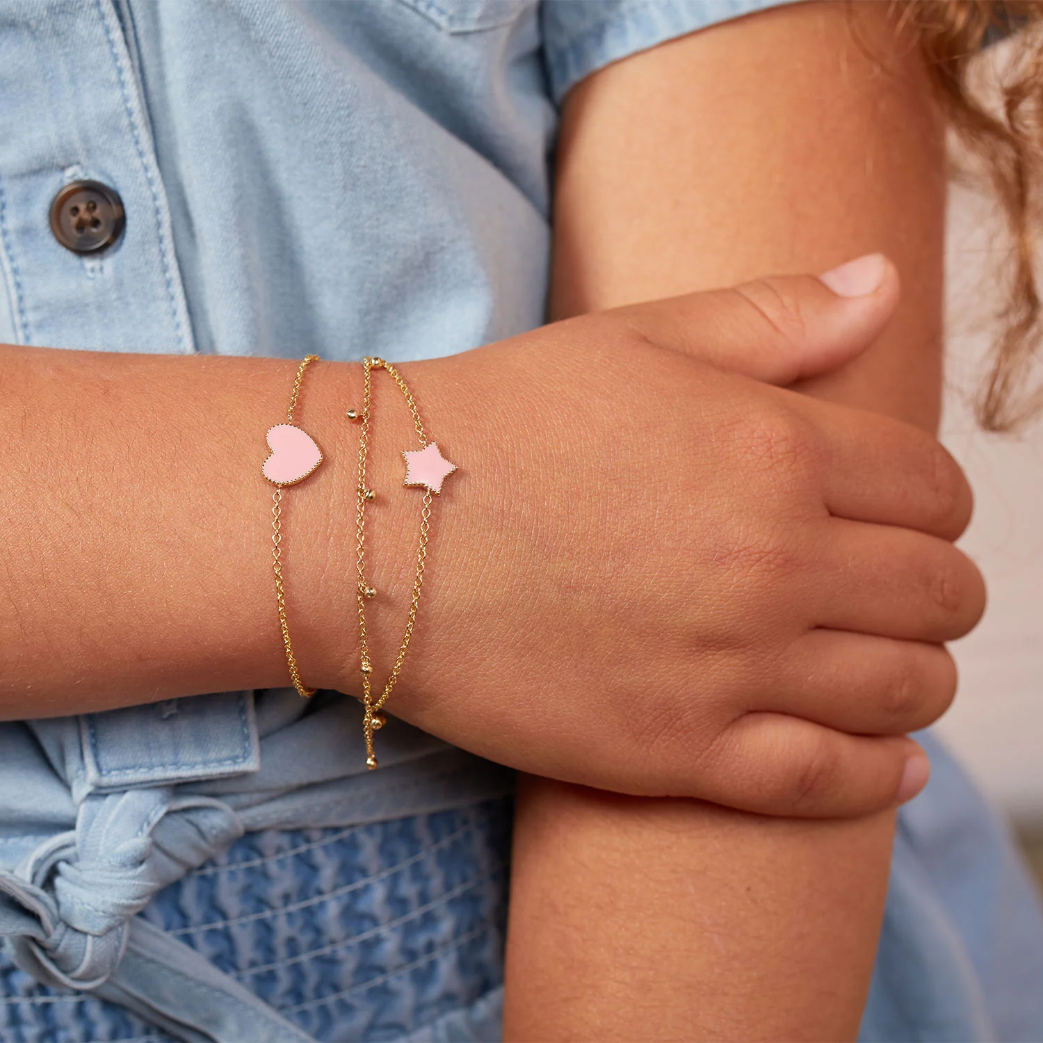 Kids Heart Enamel Bracelet - Image 10