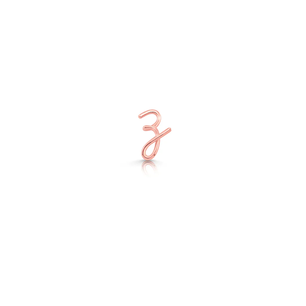 Kids Mini Letter Necklace - Image 35