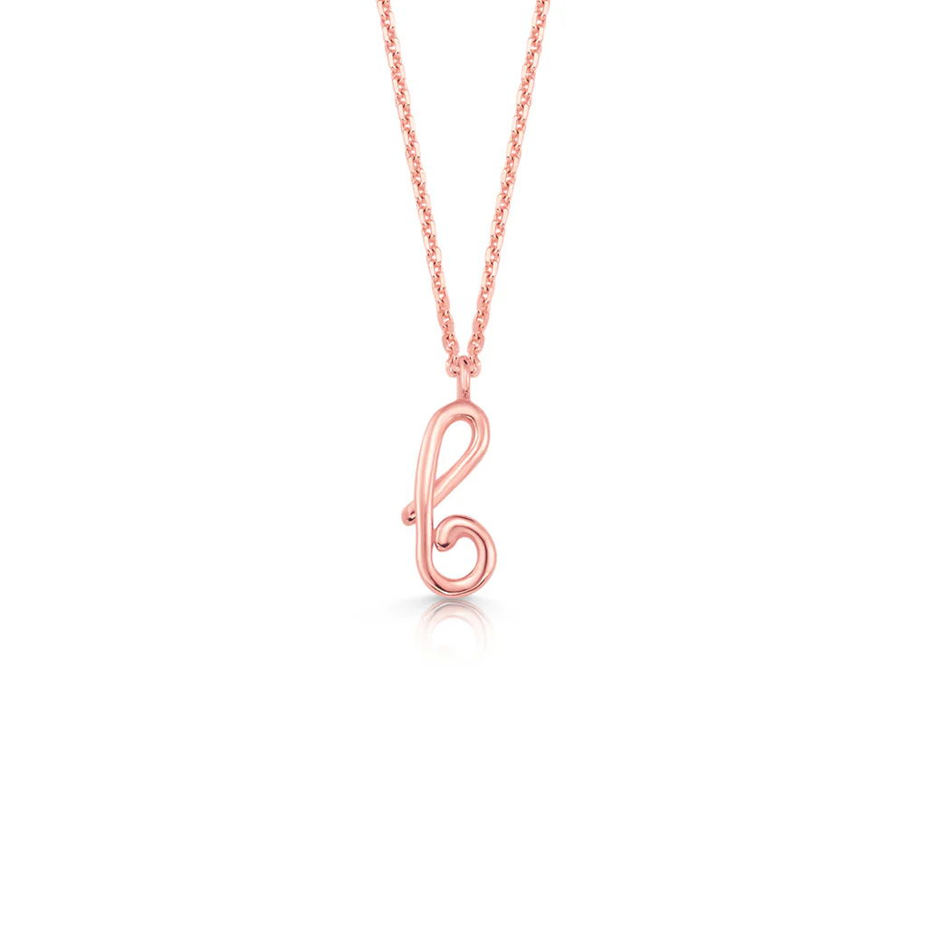 Kids Mini Letter Necklace - Image 38