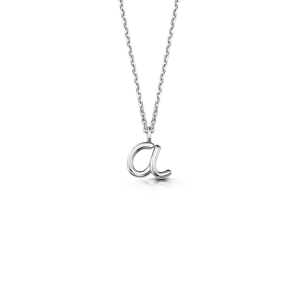 Kids Mini Letter Necklace - Image 46