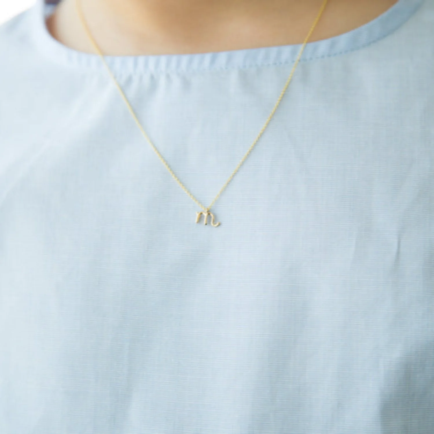 Kids Mini Letter Necklace - Image 70