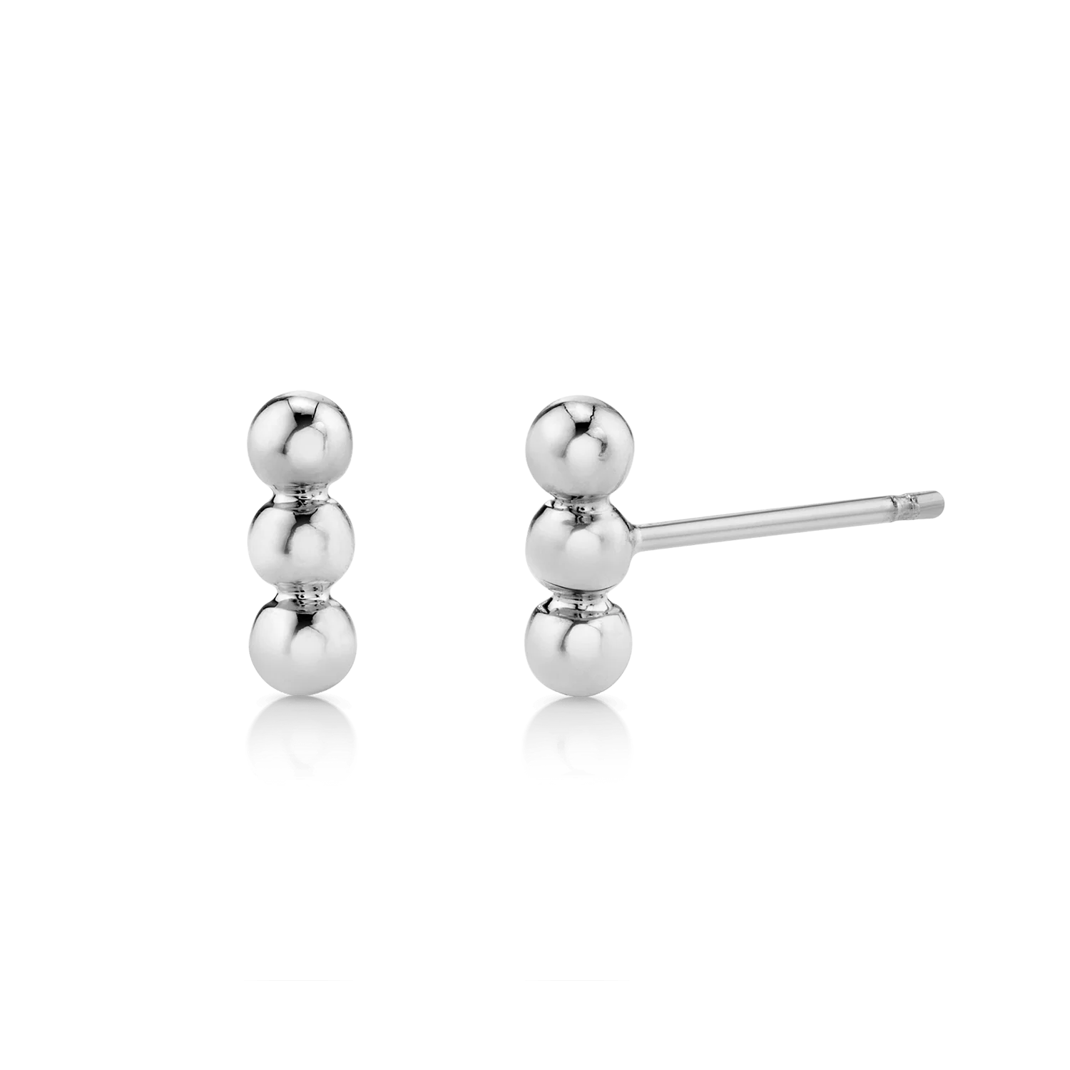 Kids Trio Ball Earrings - Image 2