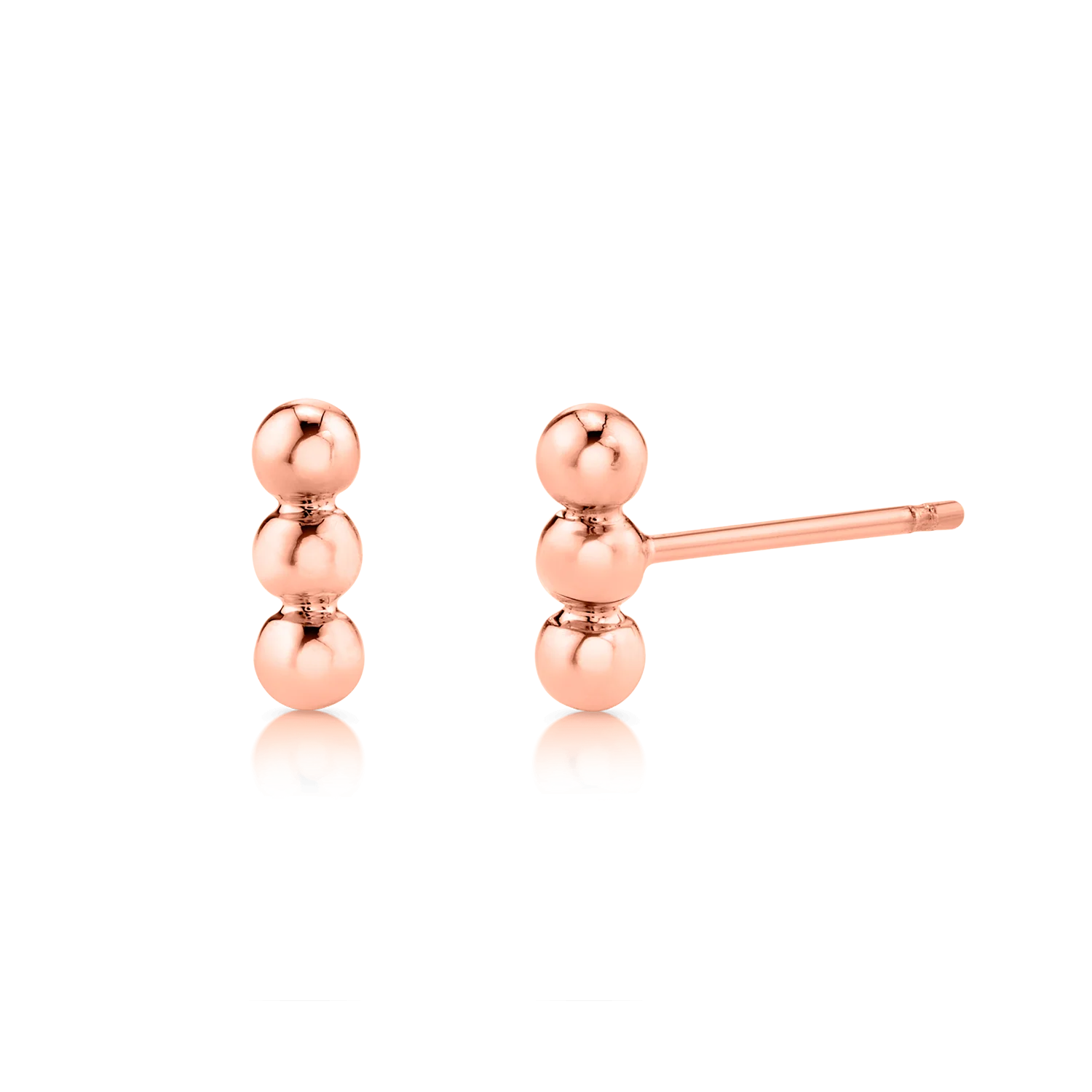 Kids Trio Ball Earrings - Image 3