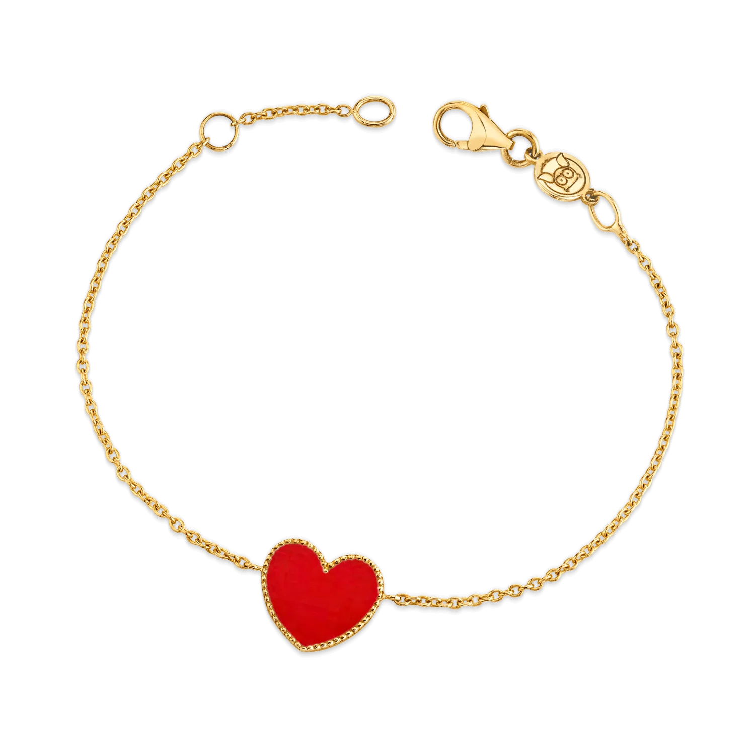 Enamel Heart Bracelet - Image 4