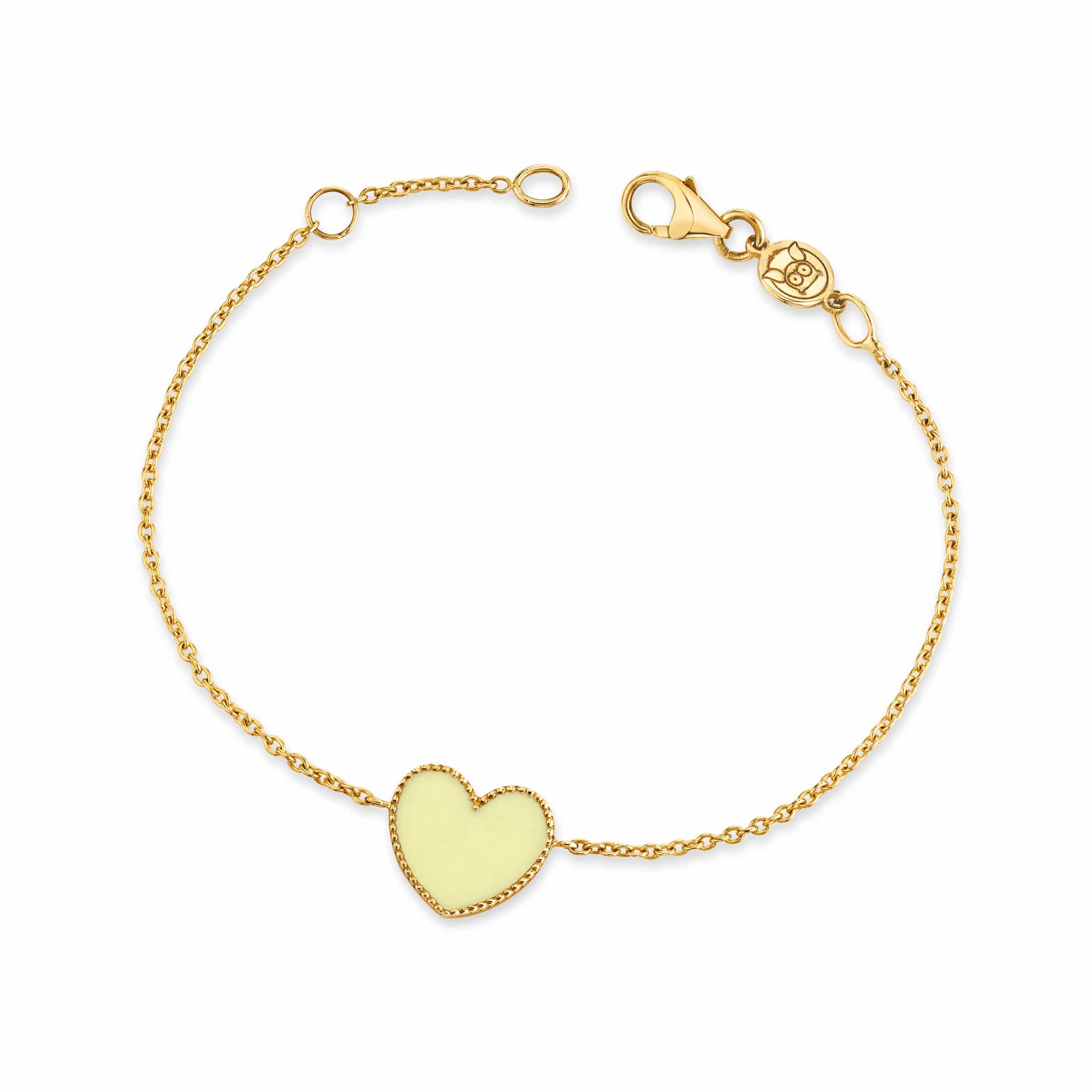 Enamel Heart Bracelet - Image 5