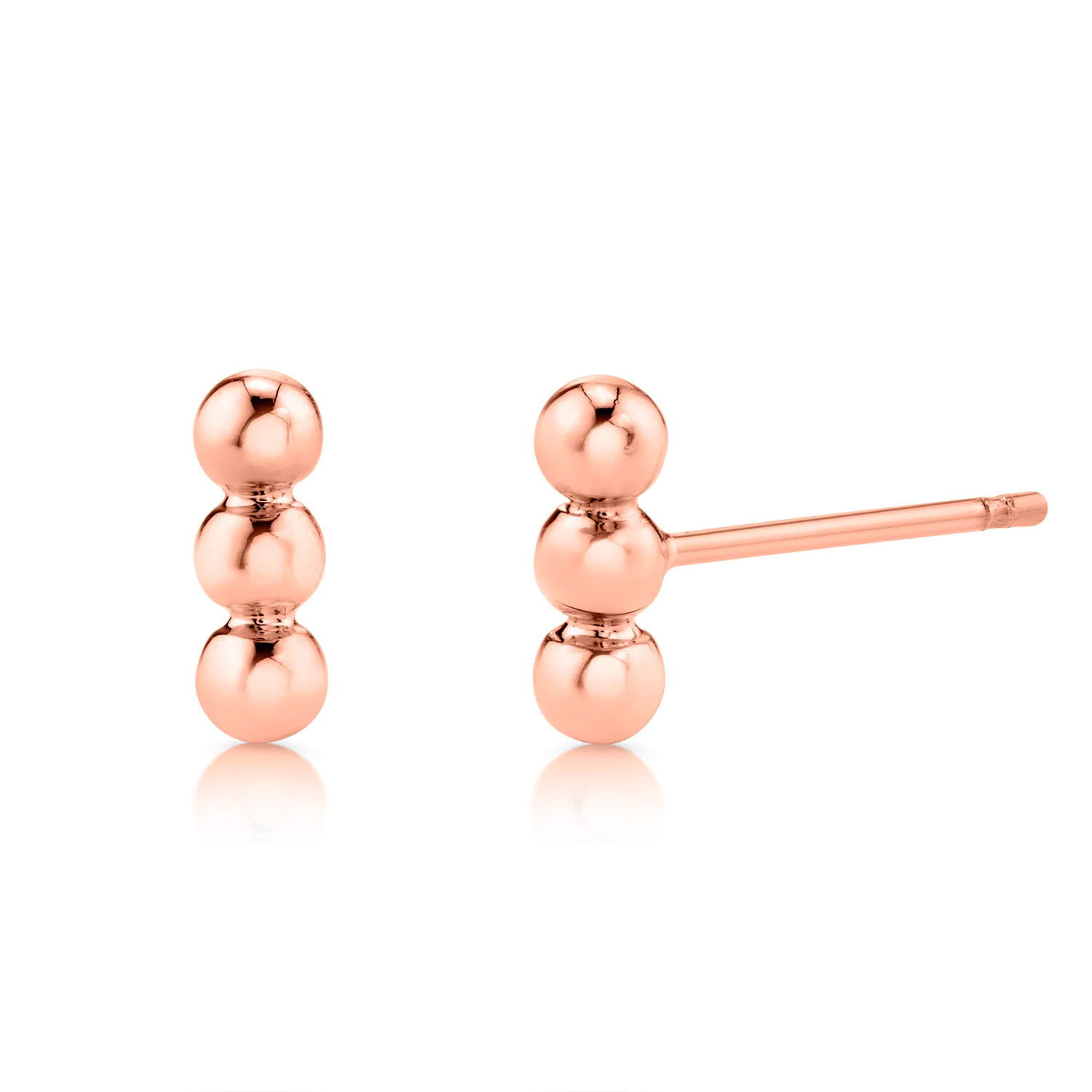 Trio Ball Earrings - Image 3