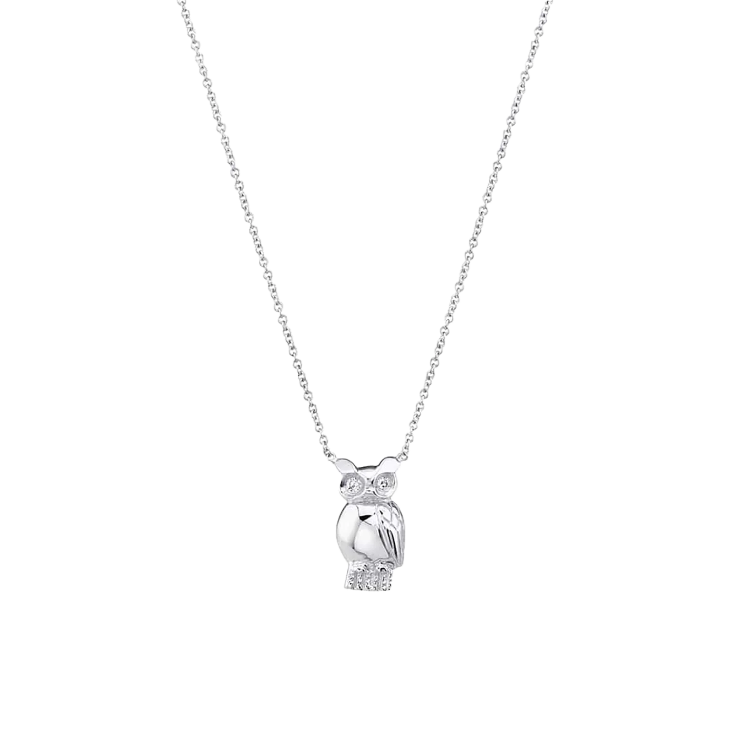 Petite Owl Necklace - Image 2