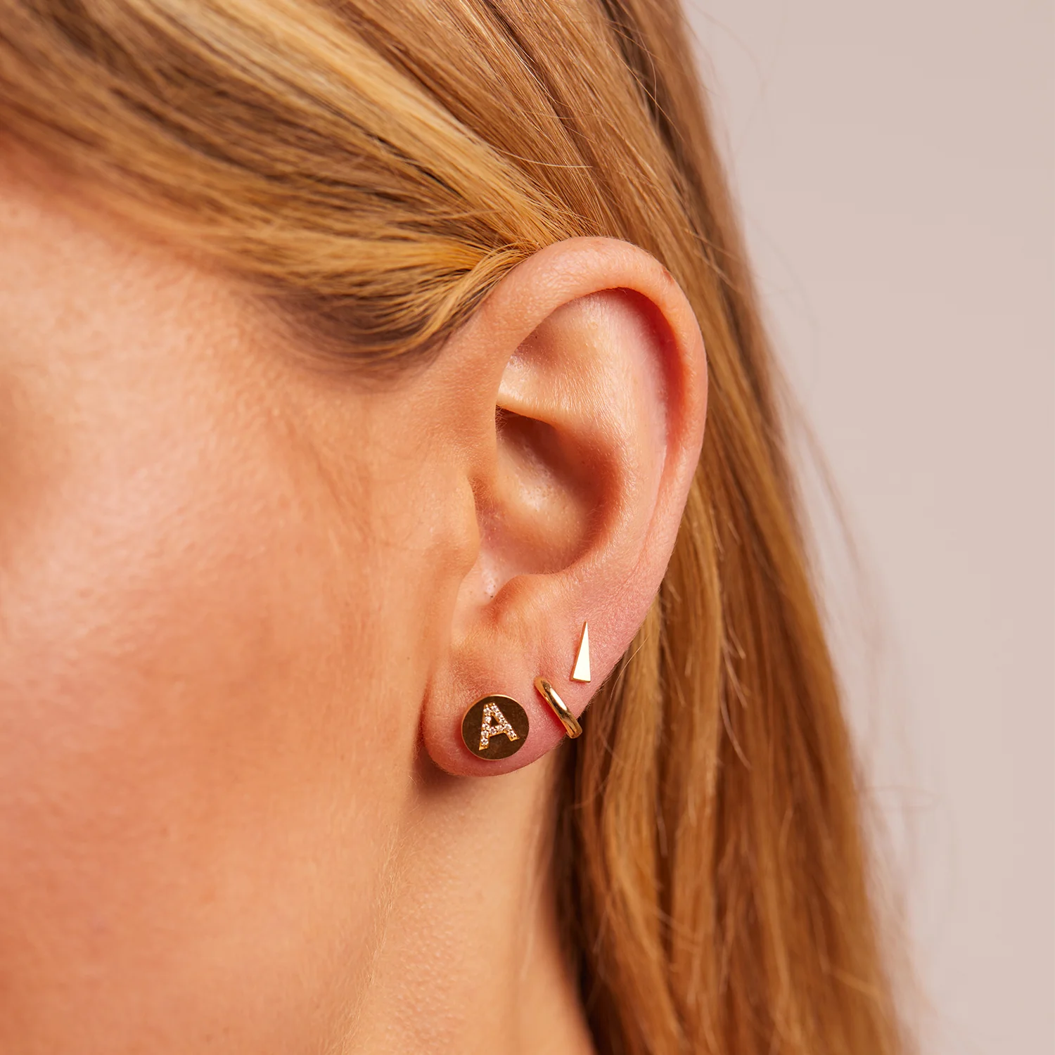 Petite Solid Huggie Earrings - Image 6