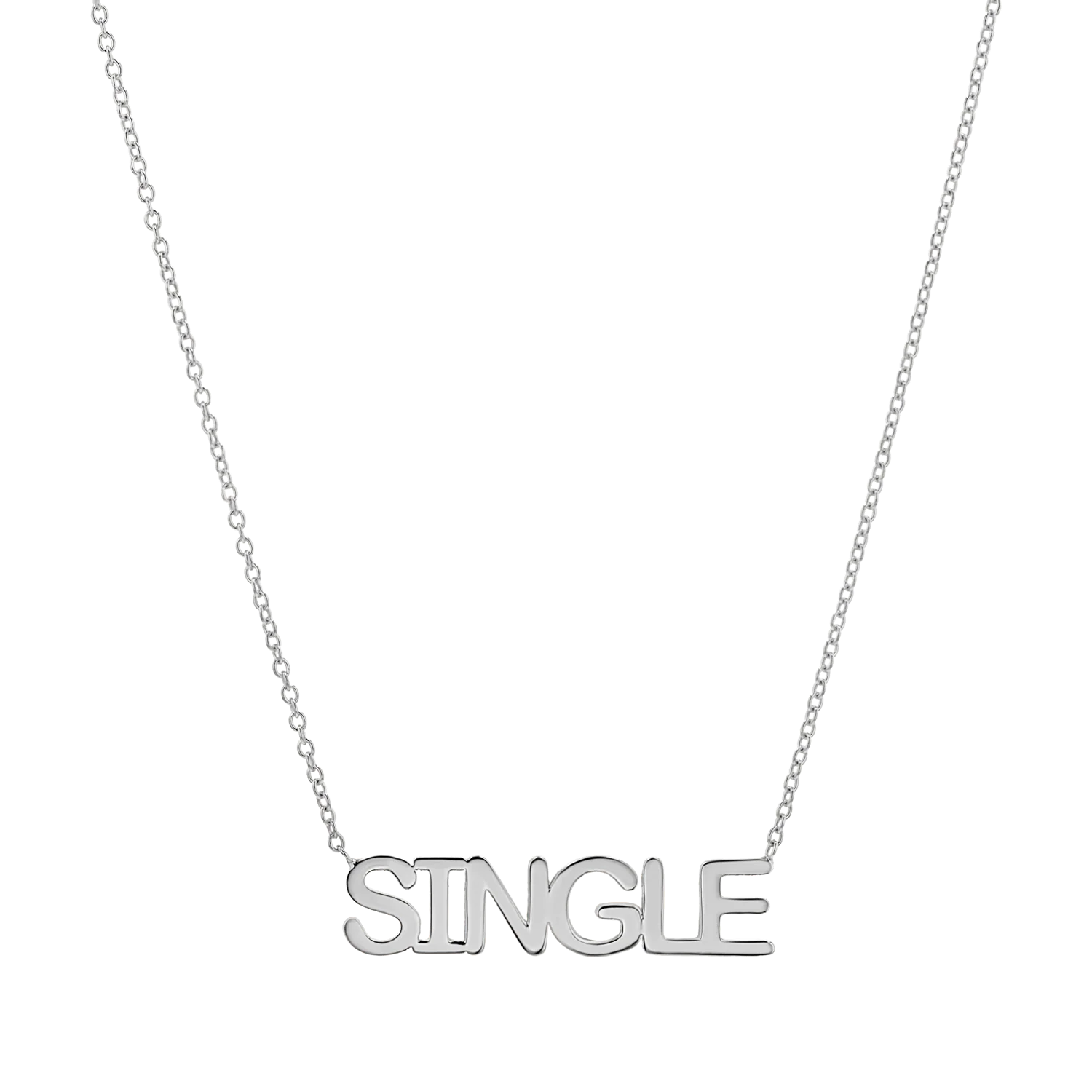 "SINGLE" Linear Necklace - Image 2